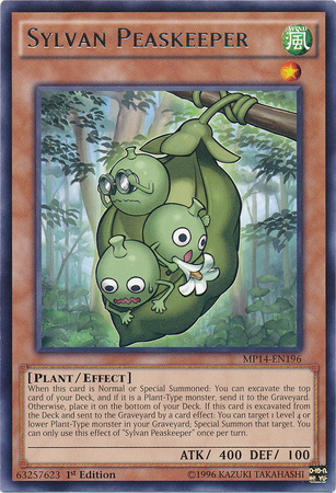Sylvan Peaskeeper [MP14-EN196] Rare 