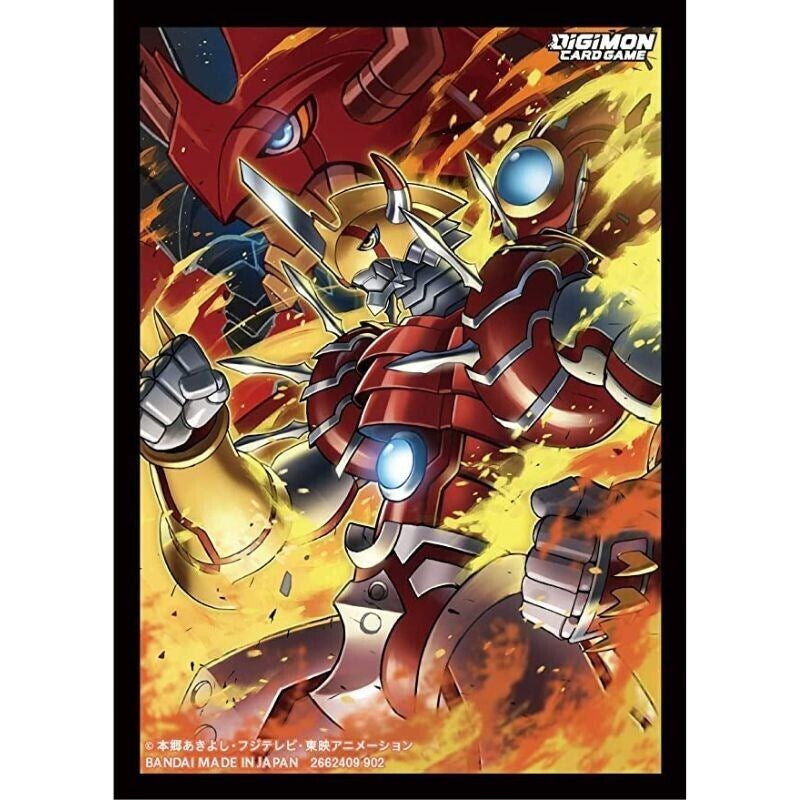 Digimon - ShineGreymon - Official Card Sleeves 60CT