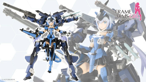 Kotobukiya - Frame Arms Girl - Stylet XF-3 with Exosuit Stylet - Plastic Model Kit
