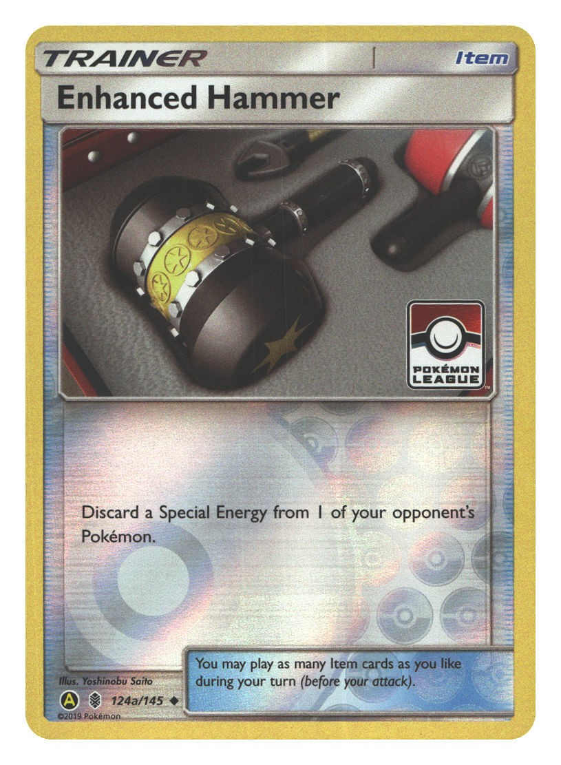 Enhanced Hammer - 124a/145 (Pokemon League)