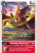 Shoutmon (King Version) [BT12-011] [Across Time]