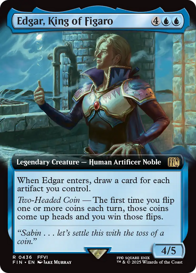 Edgar, King of Figaro (Extended Art) [FINAL FANTASY]