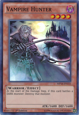 Vampire Hunter [MP14-EN155] Super Rare 