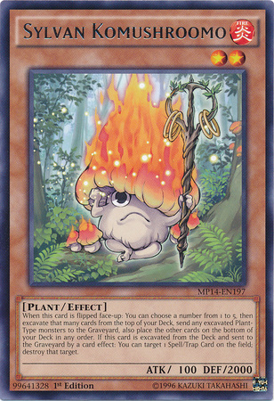 Sylvan Komushroomo [MP14-EN197] Rare 