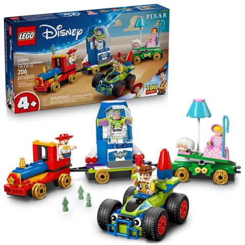 LEGO® Disney Toy Story Celebration Train & RC Car Set 43264