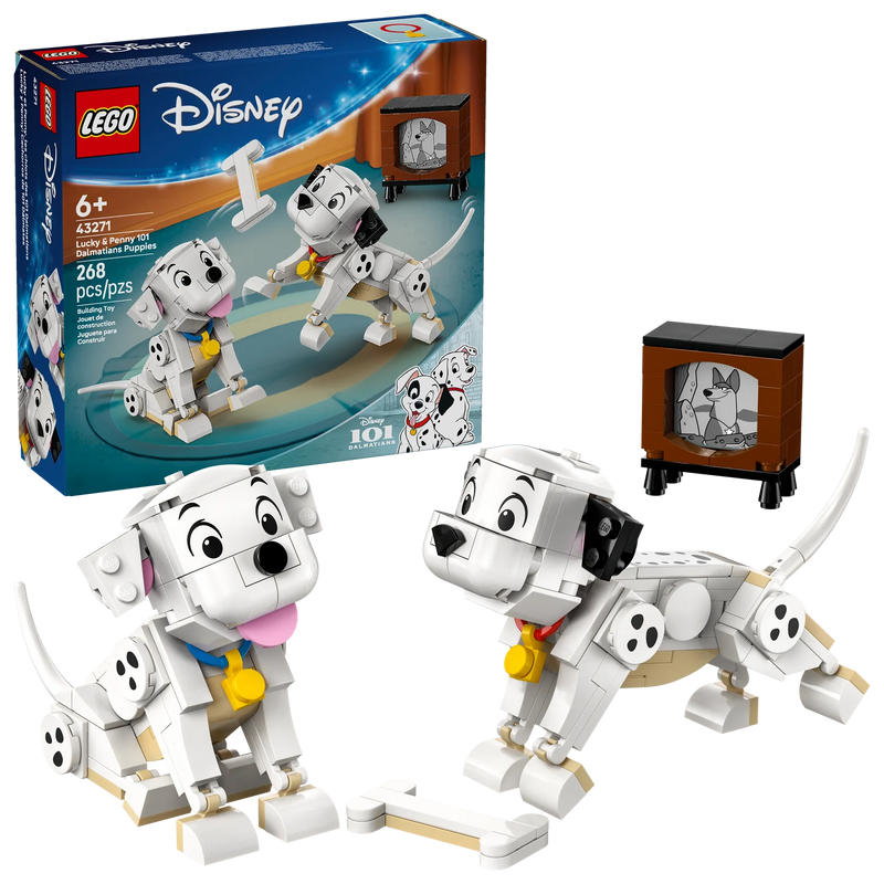 LEGO® Disney Lucky & Penny 101 Dalmatians Puppies Set 43271