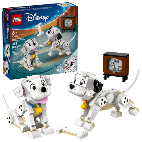LEGO® Disney Lucky & Penny 101 Dalmatians Puppies Set 43271