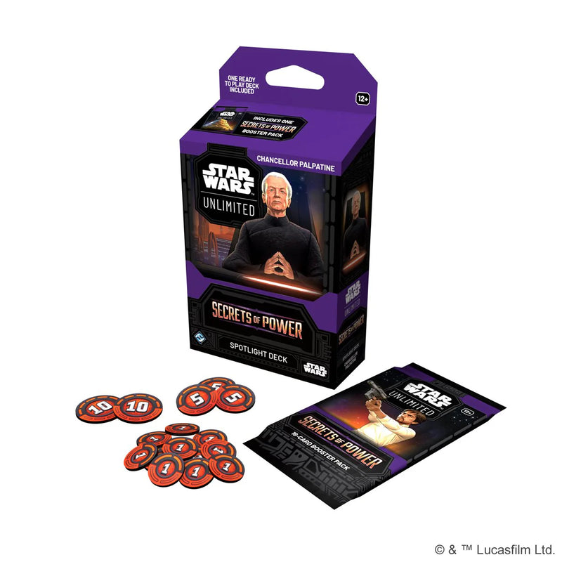 Star Wars Unlimited - Secrets of Power - Spotlight Deck (Chancellor Palpatine)