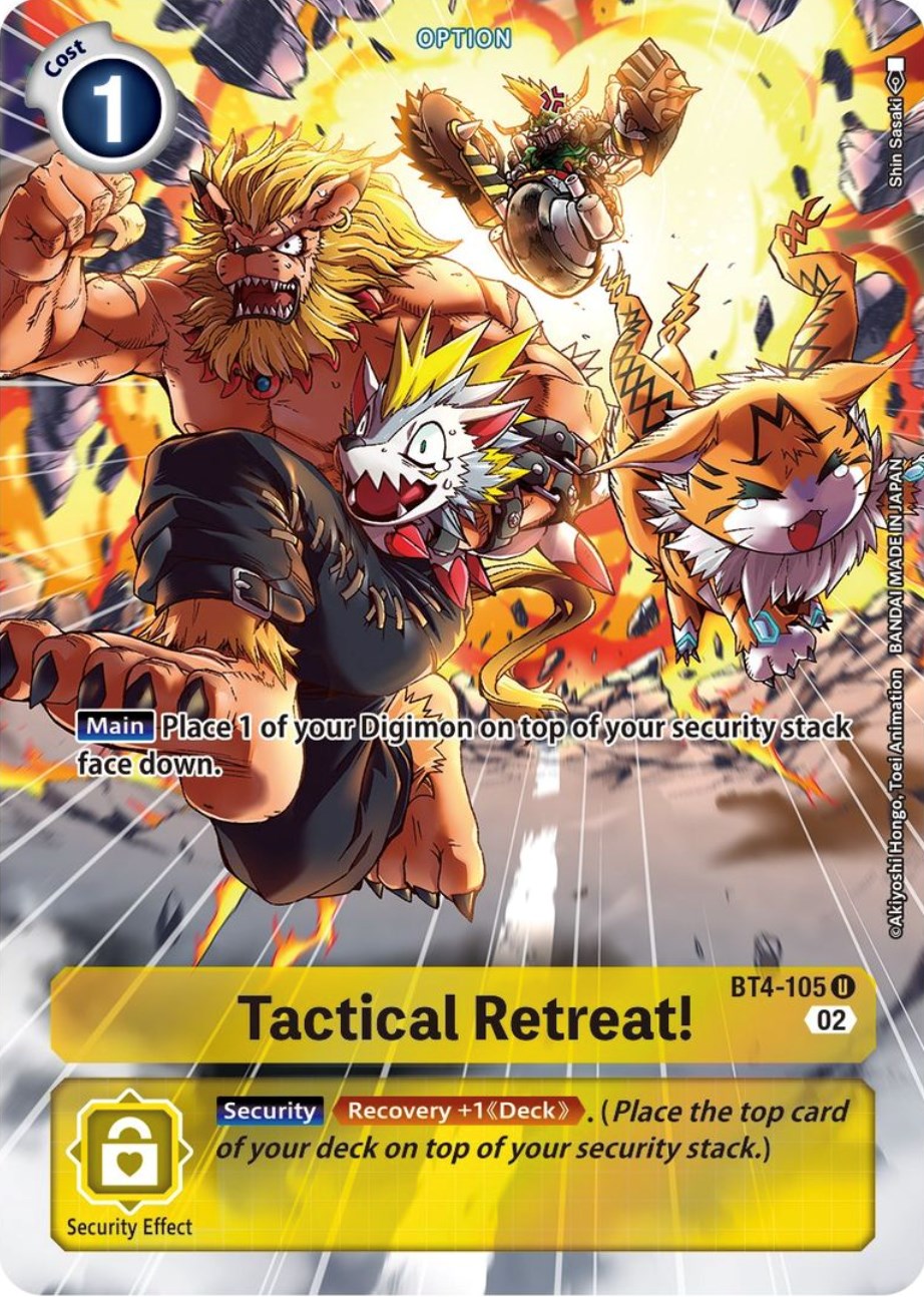 Tactical Retreat! (Alternate Art)