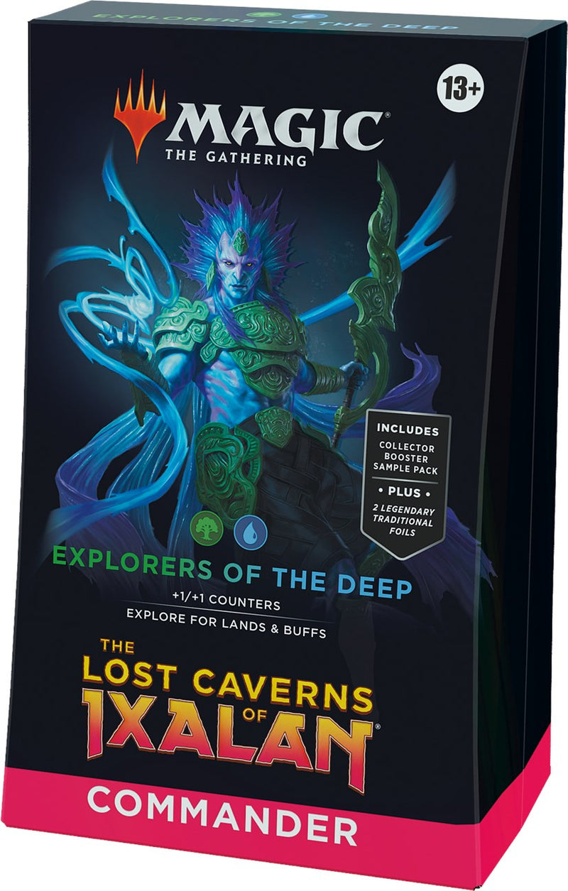 Magic The Gathering - The Lost Caverns of Ixalan Explorers Of The Deep - Commander Deck