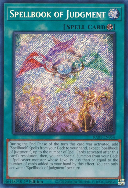 Spellbook of Judgment (Secret Rare)