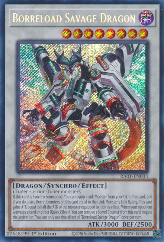 Borreload Savage Dragon (Secret Rare)