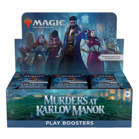 Magic The Gathering - Murders at Karlov Manor - Play Booster Display