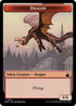 Saproling // Dragon Double-Sided Token (Back)
