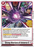 Strong Warriors of Universe 6