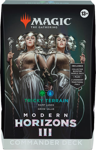 Magic The Gathering - Modern Horizons 3 - Commander Deck (Tricky Terrain)