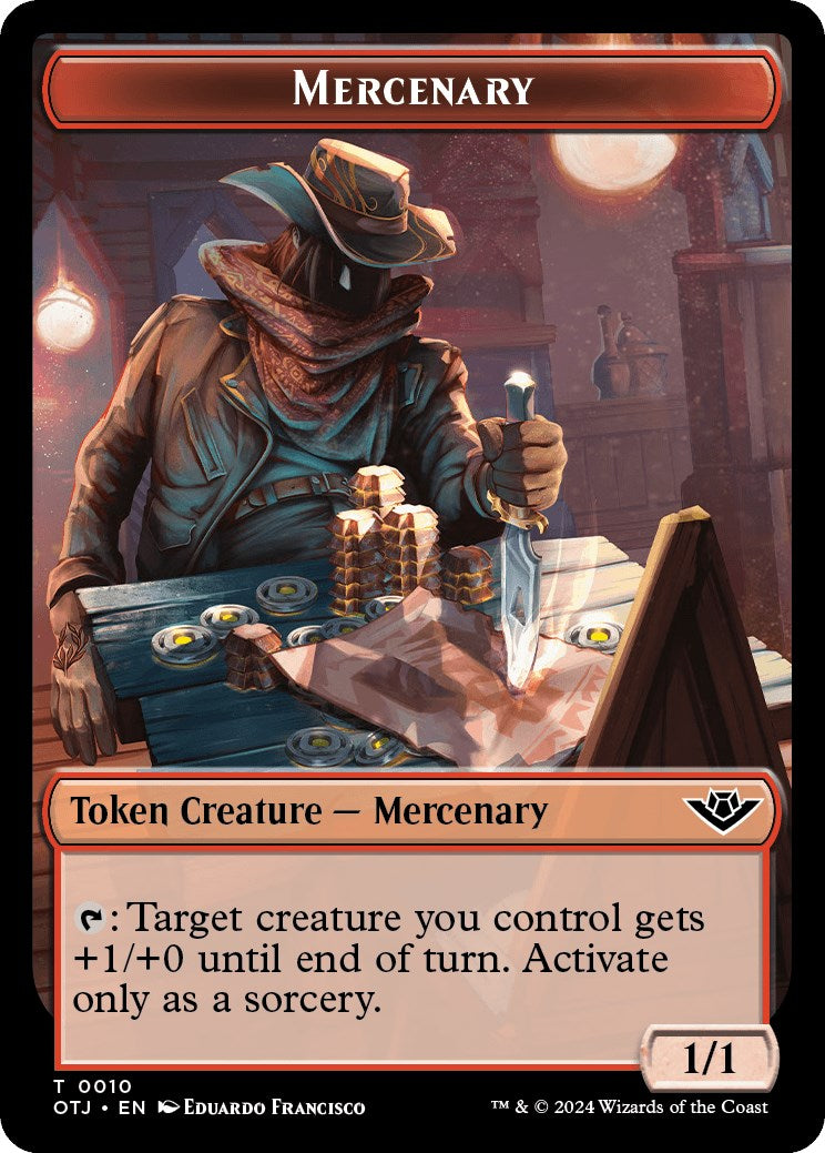 Mercenary // Beau Double-Sided Token