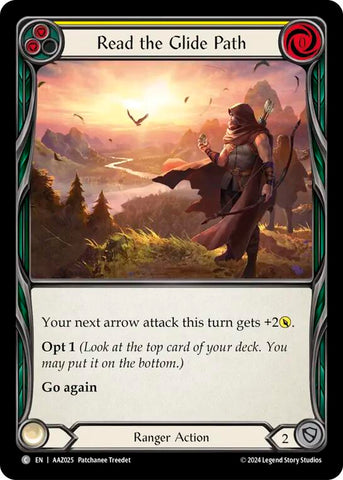 Read the Glide Path (Yellow) [AAZ025] (Armory Deck: Kayo)