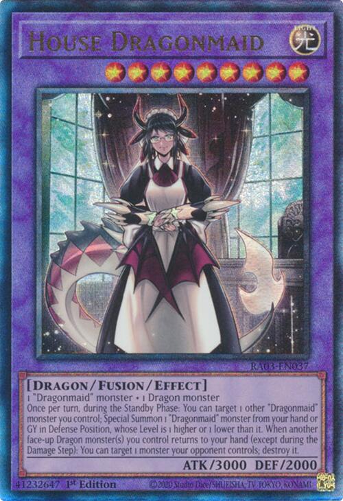 House Dragonmaid (UTR) [RA03-EN037] Ultimate Rare