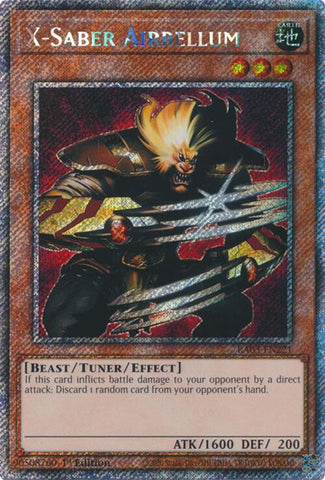 X-Saber Airbellum (Platinum Secret Rare) [RA03-EN221] Platinum Secret Rare