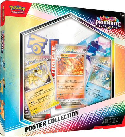 Pokémon - Scarlet & Violet: Prismatic Evolutions - Poster Collection