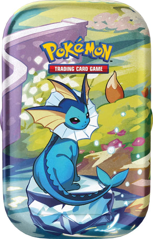 Pokémon - Scarlet & Violet: Prismatic Evolutions Mini Tin (Vaporeon)