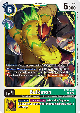 Bulkmon [BT20-032] [Release Special Booster 2.0]
