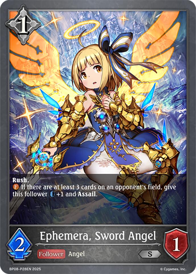 Ephemera, Sword Angel - P28 (Foil) (BP08-P28EN) [Alterchaotica]