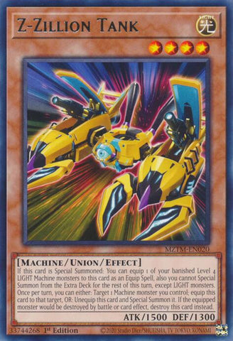 Z-Zillion Tank [MZTM-EN020] Rare