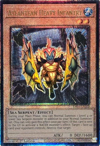 Atlantean Heavy Infantry [RA04-EN010] Ultimate Rare
