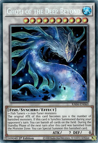 Ghoti of the Deep Beyond [RA04-EN060] Collector's Rare