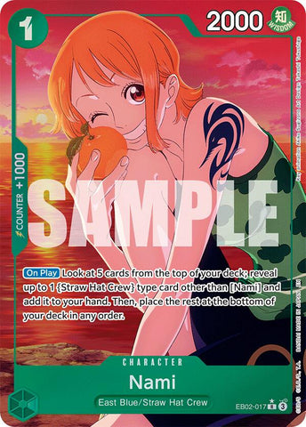 Nami (Alternate Art) [Extra Booster: Memorial Collection]