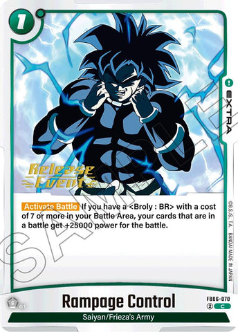 Rampage Control [Rivals Clash Release Event Cards]
