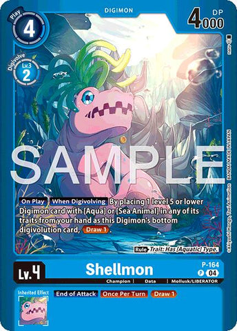 Shellmon [P-164] (Limited Card Pack -Billion Bullet-) [Digimon LIBERATOR Promos]