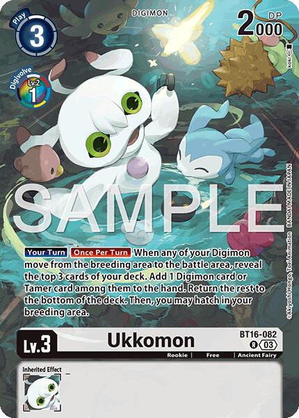 Ukkomon [BT16-082] (Limited Card Pack -Billion Bullet-) [Beginning Observer Promos]
