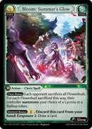 Bloom: Summer's Glow (033) [Promotional Cards]