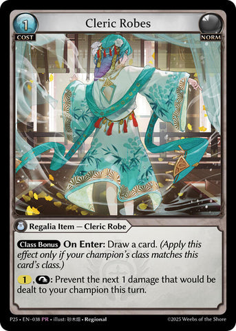 Cleric Robes (038) [Promotional Cards]