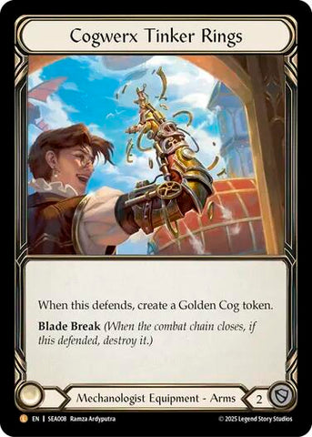 Cogwerx Tinker Rings [SEA008] (High Seas)  Rainbow Foil