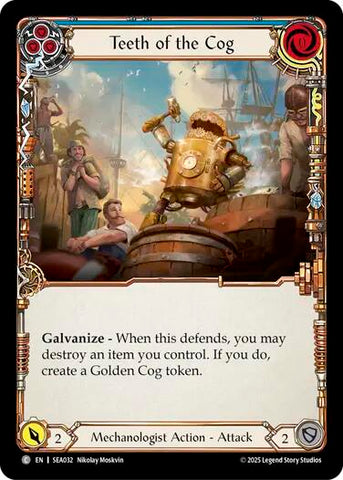 Teeth of the Cog (Blue) [SEA032] (High Seas)