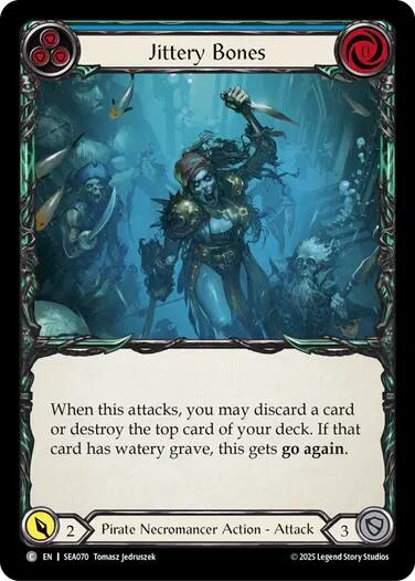 Jittery Bones (Blue) [SEA070] (High Seas)