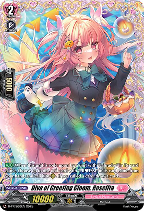 Diva of Greeting Gloom, Roselita (D-PR/630EN) [D Promo Cards]