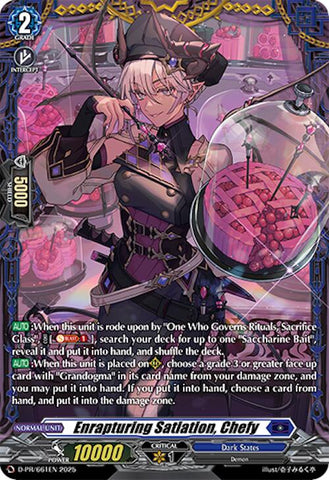 Enrapturing Satiation, Chefy (D-PR/661EN) [D Promo Cards]