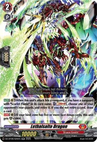 Lethalsalto Dragon (DZ-BT08/020EN) [DZ-BT08: Knights 0f Rebirth]