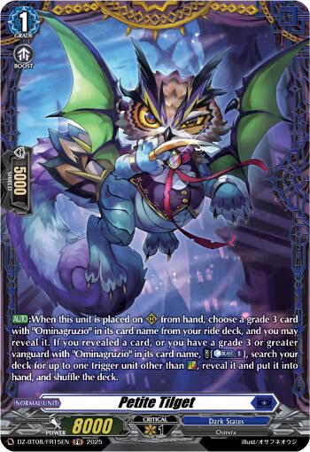 Petite Tilget (DZ-BT08/FR15EN) [DZ-BT08: Knights 0f Rebirth]