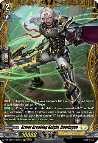 Armor Breaking Knight, Dooringen (DZ-BT08/FR26EN) [DZ-BT08: Knights 0f Rebirth]