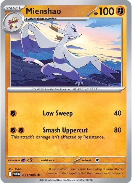 Mienshao (050/086) [Scarlet & Violet: White Flare]