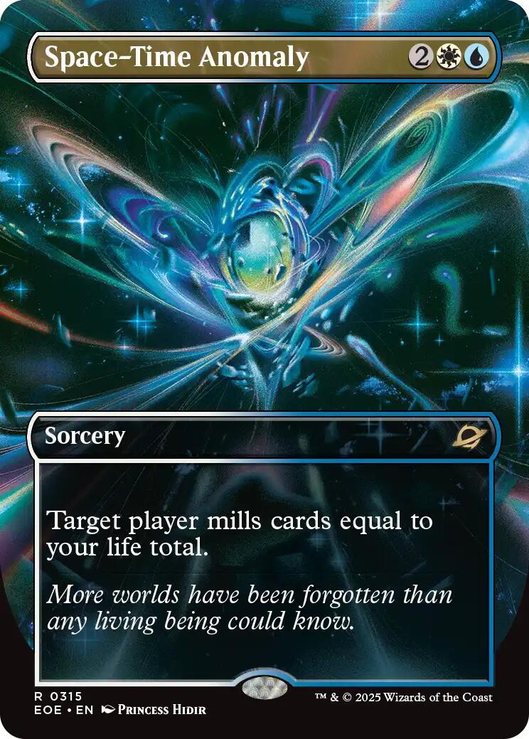 Space-Time Anomaly (Borderless)