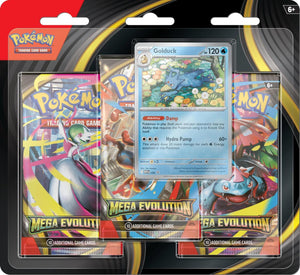 Pokémon - Mega Evolution - Golduck - 3 Pack Blister