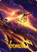 Scavenger Grounds Art Card (53/54) (Gold-Stamped Signature) [Edge of Eternities Art Series]