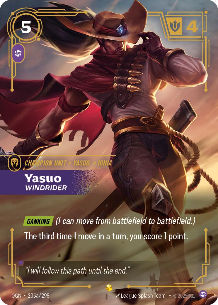 Yasuo, Windrider (Alternate Art)